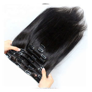 100% oro peruano Clip <span class=keywords><strong>en</strong></span> la extensión <span class=keywords><strong>del</strong></span> pelo humano pelo europeo Grey Clip extensiones de pelo <span class=keywords><strong>en</strong></span> - Product Image 1