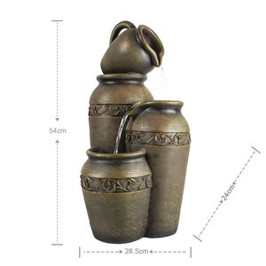 Fontaine d'eau extérieure en polyrésine - Product Image 5