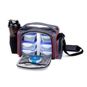 <span class=keywords><strong>Sac</strong></span> de préparation de <span class=keywords><strong>repas</strong></span> de sport avec logo personnalisé Boîte à lunch isotherme portable pour femmes pour adultes de fitness Sacs isothermes personnalisables - Product Image 1