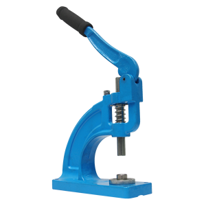 Presse plieuse manuelle avec conception à barre de torsion pour le pliage de tôles métalliques, facile à utiliser, équipement industriel de travail des métaux bleu - Product Image 3