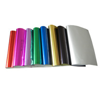 Papel de Envoltura para Alimentos, Chocolate y Chicle, Rollo de Película Laminada de Aluminio Dorado