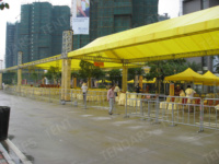 Cobertizo de techo para conciertos al aire libre, soporte de escenario, armazón de espiga negra, sistema de diseño, torre de elevación, a la venta