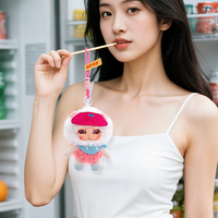 Mainan Gantungan Kunci Vinyl Plush Kustom Pabrik, Mainan Vinyl Plush Lucu, Mainan Plush Imut, Plushie