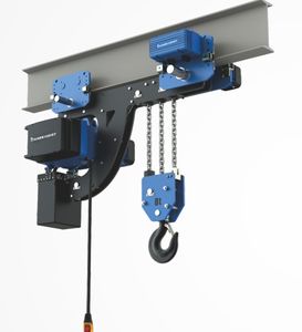 CHINA <span class=keywords><strong>HOIST</strong></span> rantai listrik Eropa <span class=keywords><strong>HOIST</strong></span>, dengan troli listrik beban QX05-02M 125kg angkat tinggi 3M 6m 9m WORLDHOIST - Product Image 4