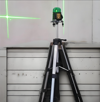 Niveau laser mural et au sol 4D à 16 lignes, industriel, à batterie au lithium verte, pour usage polyvalent