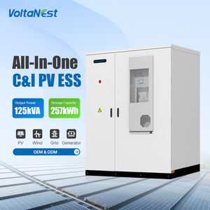 Batterie industrielle VoltaNest 260KWH 257KWH avec système solaire PCS 100kW, intégration <span class=keywords><strong>de</strong></span> stockage d'énergie photovoltaïque, armoire ESS tout-en-un - Product Image 1