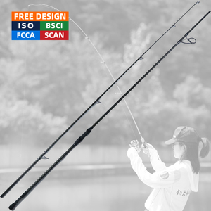 Yoki cmcp36235 24t Carbon ngụy trang <span class=keywords><strong>2</strong></span> phần 12ft 13ft OEM camo cá chép thanh tùy chỉnh cá chép thanh trống 10 ft - Product Image 1