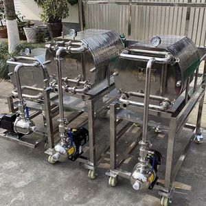 Automatic New Stainless Steel Filter Press Plate and Frame Machine for Food Sugar <b>Beer</b> Industry - Product Image 5