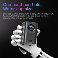 2024 nouveau 65W LCD LED 1920x1080 2GB RAM S30 Android 7.1 système 20V 3.25A HD WiFi Mobile Portable projecteur