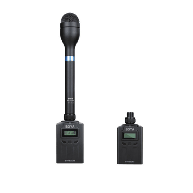 High End Interview Microphone Wireless Microphone Wireless XLR Plug-on Transmitter
