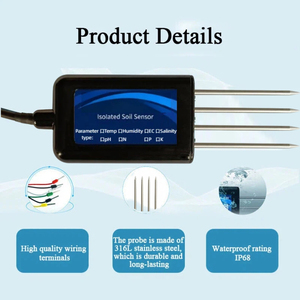Cảm biến đa thông số đất 8 trong 1 TR-THECSNPKPH08O, đo độ ẩm, độ pH, độ dẫn điện, NPK, dùng cho giám sát nông nghiệp - Product Image 3