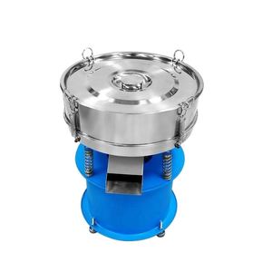 High Quality <b>Small</b> Stainless Steel Vibrating Screen New Experimental Flour <b>Sieving</b> Machine with Motor for Powder - Product Image 4