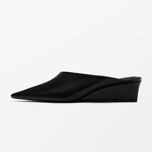 <span class=keywords><strong>Zapatos</strong></span> <span class=keywords><strong>de</strong></span> <span class=keywords><strong>Mujer</strong></span> Hechos a Mano con Parte Superior <span class=keywords><strong>de</strong></span> Cuero Genuino, Estilo Primavera 2026, <span class=keywords><strong>Zapatos</strong></span> Negros Simples con Punta en Pico y Tacón Bajo - Product Image 2