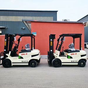 新设计快速充电2吨锂电叉车两段式升降杆CE认证适用于不间断多班生产线 - Product Image 1