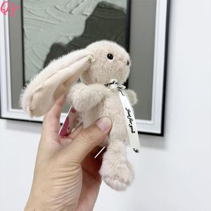 QQ Wholesale New Soft and Fragrant Plush Toy <b>Keychain</b>, Long Eared Rabbit Doll Bag Pendant, Claw Doll, Birthday Party Gift - Product Image 4