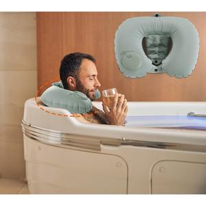 2024 vente chaude en forme <span class=keywords><strong>de</strong></span> U <span class=keywords><strong>gonflable</strong></span> <span class=keywords><strong>bain</strong></span> cou <span class=keywords><strong>coussin</strong></span> multi-scène doux séchage rapide baignoire oreiller - Product Image 5