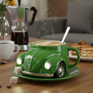 Taza de Café Creativa de Resina 3D con Diseño Moderno de Motor V8, Taza de Acero Inoxidable para Fiesta, Oficina, Auto, Decoración de Interiores, Regalo - Product Image 5