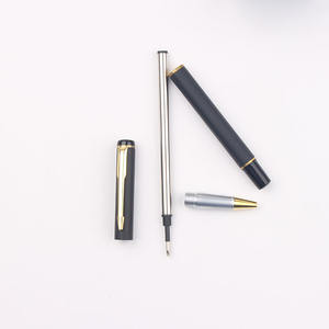 Stylo à bille Parker en métal noir de luxe, personnalisé, de haute qualité, avec logo, pour le bureau, nouveau design professionnel, échantillon gratuit - Product Image 6