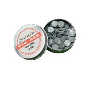 <span class=keywords><strong>Punta</strong></span> de taco de billar Xikuno versión avanzada, 11 mm, cuero, <span class=keywords><strong>40</strong></span> piezas, juego de accesorios de 1/2 caja para taco, color azul claro, para billar - Product Image 4