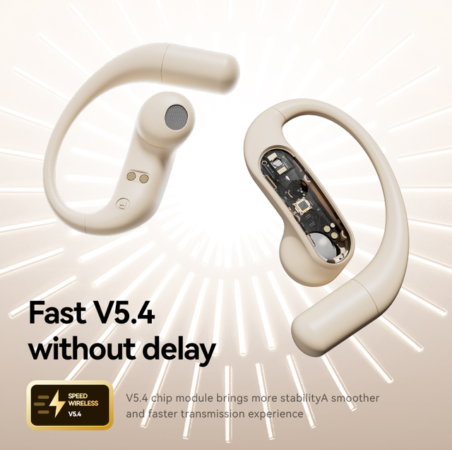 138 Ai Real Time Smart Wireless Earbuds with IPS Display Ear-Clip Translators for Language Learning Traveling Business