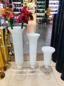 Jarrones <span class=keywords><strong>de</strong></span> Cristal Blancos <span class=keywords><strong>para</strong></span> Decoración del Hogar, Jarrones <span class=keywords><strong>Altos</strong></span> <span class=keywords><strong>de</strong></span> Cristal <span class=keywords><strong>para</strong></span> Centros <span class=keywords><strong>de</strong></span> <span class=keywords><strong>Mesa</strong></span>, Centros <span class=keywords><strong>de</strong></span> <span class=keywords><strong>Mesa</strong></span> <span class=keywords><strong>para</strong></span> Bodas - Product Image 2