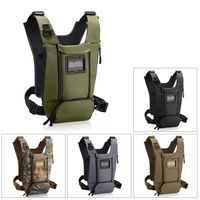 Sac de poitrine Pro 180x personnalisé, léger, pour la randonnée, avec porte-téléphone, gourde souple de 500 ml, sac de course pour hommes et femmes