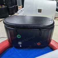 Baignoire à glace gonflable portable pour bain froid et récupération après l'exercice
