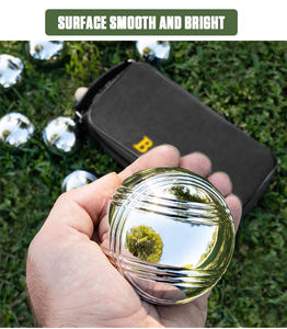 Ensemble <span class=keywords><strong>de</strong></span> boules <span class=keywords><strong>de</strong></span> pétanque <span class=keywords><strong>de</strong></span> haute qualité 8 pièces pour jeux <span class=keywords><strong>de</strong></span> famille en plein air pour adultes et enfants livré avec sac <span class=keywords><strong>de</strong></span> transport - Product Image 4