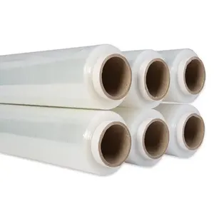 Película Estirable LLDPE Suave en Oferta, 50 cm de Ancho, 300 m de Largo, Película de Embalaje Resistente a la Humedad para Envolver Palés de Plástico - Product Image 2