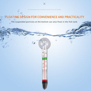 Yee termômetro flutuador para aquário, termômetro de vidro para aquário, de sal, marinho, mergulho - Product Image 2