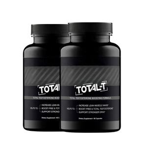 תוסף תזונה TOTAL-T פורמולה לחיזוק טסטוסטרון (90 כמוסות) - תומך במסת שריר רזה ומשפר טסטוסטרון - Product Image 2