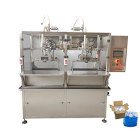 Machine de remplissage automatique double tête aseptique Bag-in-Box 200 sacs/heure pour produits laitiers, yaourt, lait, eau pure, produits chimiques avec moteur