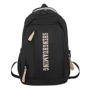 Shengduaming Student <b>Backpack</b> 15 Inches Unisex <b>Large</b> <b>Capacity</b> School Travel Bag With Interior Zipper Pocket - Product Image 5