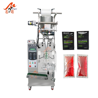 Machine d'emballage de sachets d'échantillons de 30 ml pour shampoing, crème, détergent liquide et savon, à scellage sur 4 côtés