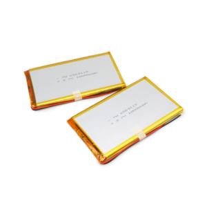 505095 de 3000mah 3,7 v máquina rectangular de polímero de litio de la batería de iones de las células paquete con conector - Product Image 1