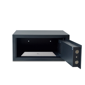 OBT-2043MB Basics Electronic Digital Steel <b>Security</b> Safe Home Office Hotel Money Cash Safe <b>Box</b> With Two Keys Password - Product Image 2