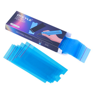 Paquete de 200 Fundas Protectoras Autoadhesivas Desechables para Máquinas de Tatuar, Fundas para Lápices de Tatuaje, Fundas Protectoras para Estudio de Tatuajes - Product Image 1