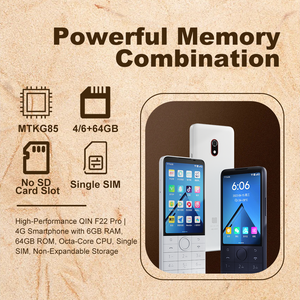 Téléphone portable QIN F22 Pro 4G, 4/6 Go + 64 Go, 2150 mAh, Android 12, LTE mondial, simple SIM, clavier et écran tactile - Product Image 6