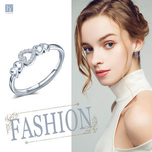 แหวนเงินแท้ 925 ประดับเพชรคิวบิกเซอร์โคเนีย รูปหัวใจ สำหรับผู้หญิง สั่งทำได้ ขายส่ง เหมาะสำหรับเป็นแหวนหมั้น แหวนแต่งงาน - Product Image 6