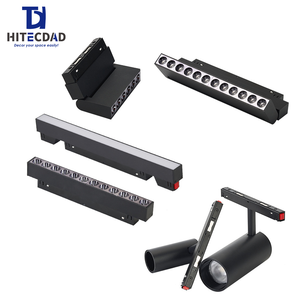 Système d'éclairage magnétique <span class=keywords><strong>sur</strong></span> <span class=keywords><strong>rail</strong></span> de haute qualité pour supermarchés, magasins, boutiques de vêtements, éclairage de grille pliable pour le commerce de détail - Product Image 1