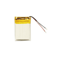 Batterie lithium-ion LiPo polymère certifiée CCC, cellule de batterie QS351623 80mAh 3.7V pour produits portables