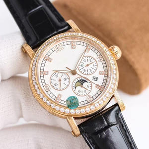 Montre mécanique classique de qualité supérieure avec mouvement à remontage automatique et fonctions complexes - Product Image 4