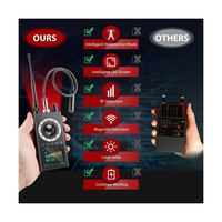 Version Améliorée Détecteur Anti-Espion Sans Fil Chercheur de Micros et Caméras Espionnes Détecteurs de Caméras Cachées K19+