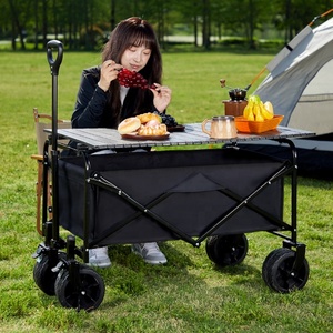 Outdoor Camping Beach <strong>Trolley</strong> Picnic Heavy Duty Portable Folding Wagon <strong>Cart</strong> Foldable - Product Image 4