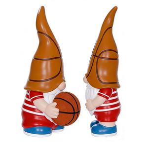 Figura <span class=keywords><strong>de</strong></span> Gnomo <span class=keywords><strong>de</strong></span> Baloncesto Pintada a Mano en Resina, Decoración <span class=keywords><strong>de</strong></span> <span class=keywords><strong>Jardín</strong></span>, Estatua para Exteriores Resistente a la Intemperie - Product Image 6