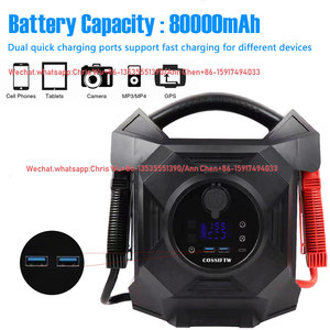 <span class=keywords><strong>Chargeur</strong></span> de batterie COSSIFTW avec démarreur de moteur 10000 Amp/5000 Amp 12V/24V pour tracteurs, voitures et camions, démarreur de voiture noir - Product Image 3