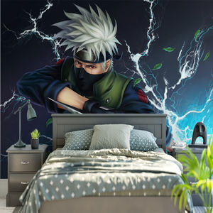 Carta da Parati 3D Anime <span class=keywords><strong>Hatake</strong></span> <span class=keywords><strong>Kakashi</strong></span> Lightning, Adesiva, Impermeabile, Moderna, in Seta, Dimensioni Personalizzabili, Decorazione Murale per Bagno - Product Image 5