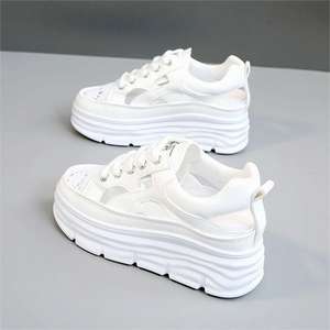 LYKU Hecho en China, Zapatos de Mujer Cómodos y a la Moda, Zapatillas Deportivas Transpirables Antideslizantes para Otoño, Verano y Primavera - Product Image 4