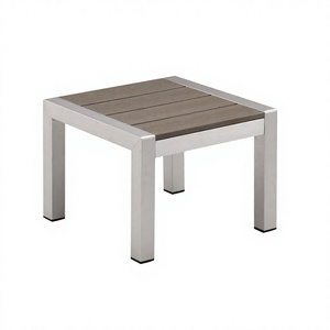 Modern Aluminum Outdoor Side <b>Table</b> for Warehouse- Use - Product Image 2