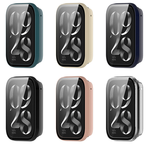 Protector de Pantalla de Vidrio Templado y Funda Protectora de PC para <span class=keywords><strong>Xiaomi</strong></span> <span class=keywords><strong>Mi</strong></span> <span class=keywords><strong>Band</strong></span> 10 Pro, Compatible con <span class=keywords><strong>Xiaomi</strong></span> <span class=keywords><strong>Band</strong></span> 9 Pro - Product Image 6